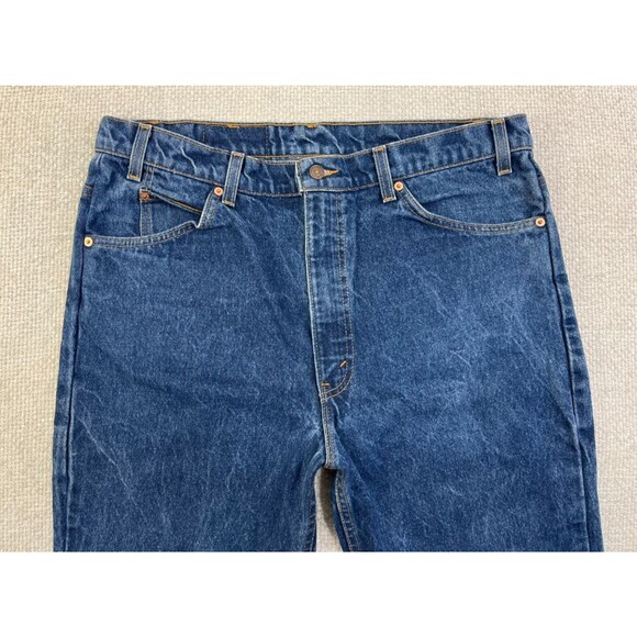 Levis’s 517 Orange Tab Boot Cut Jeans Men's Size 38x30 Made In USA Vintage 90's - Picture 2 of 12